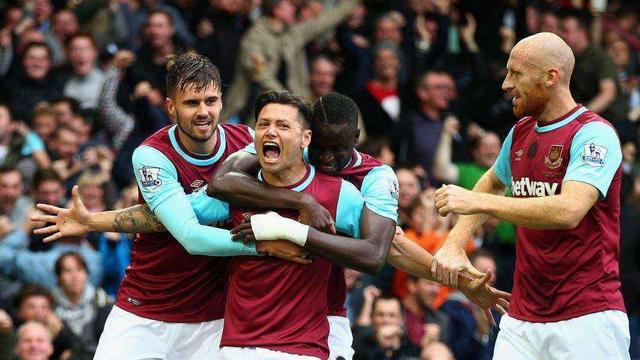  安东尼奥独造三球西汉姆联主场大胜伯恩茅斯